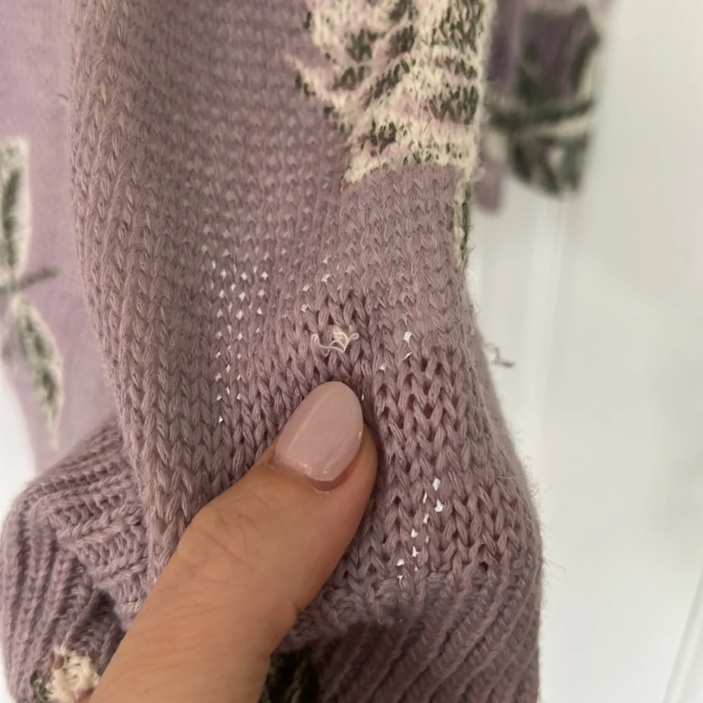 Show Me Your Mumu Bonfire sweater in Liv lov lav knit - Picture 9 of 13